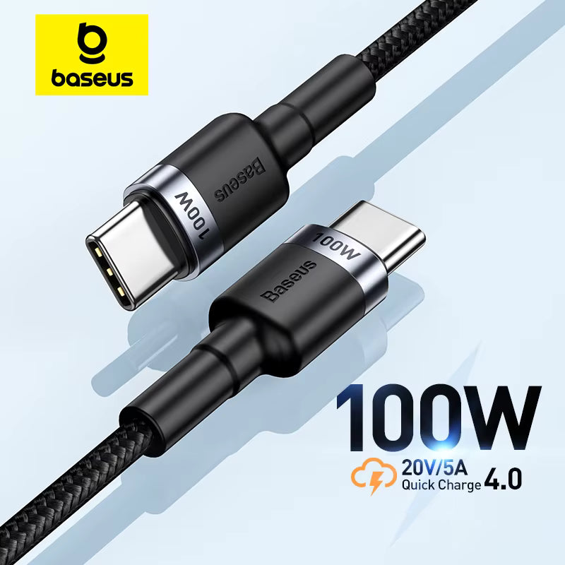Baseus USB Type C to Type C Fast Charging Data Cable